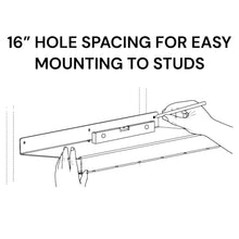 Load image into Gallery viewer, 17" Metal Tonal Accessory Shelf
